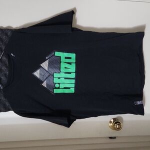 LRG Lifted Research Group Mountain Graphic Crewneck T-Shirt Vintage Y2K